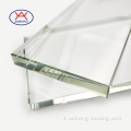Prezzo di vetro laminato trasparente per metro quadrato